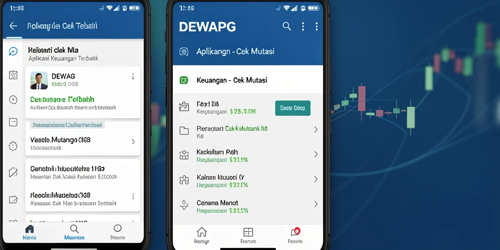 Tampilan antarmuka DEWAPG yang sederhana dan informatif.
