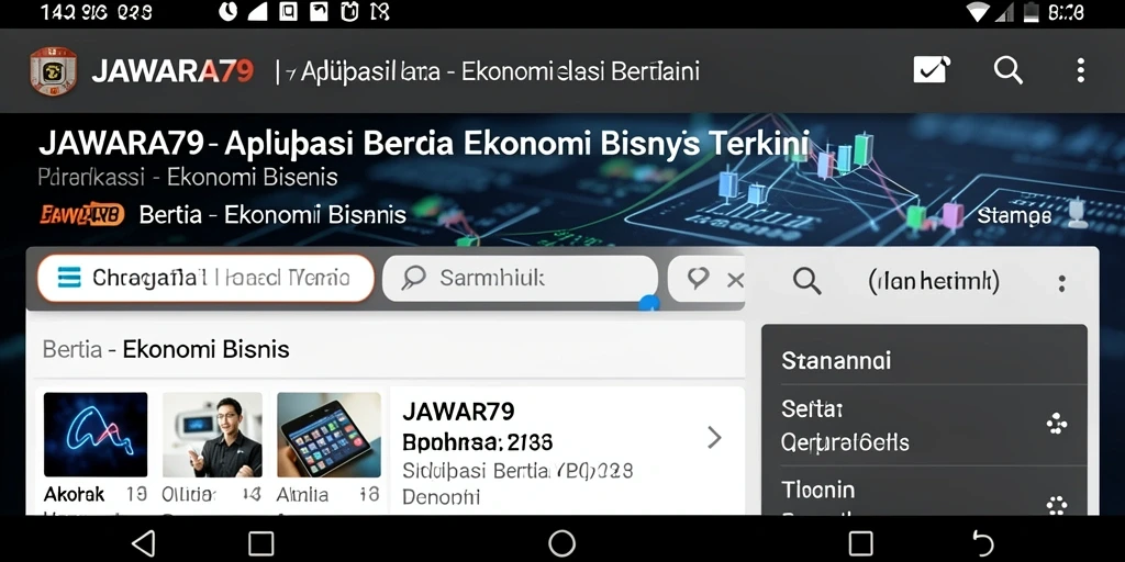 Tampilan antarmuka JAWARA79 yang modern dan informatif.