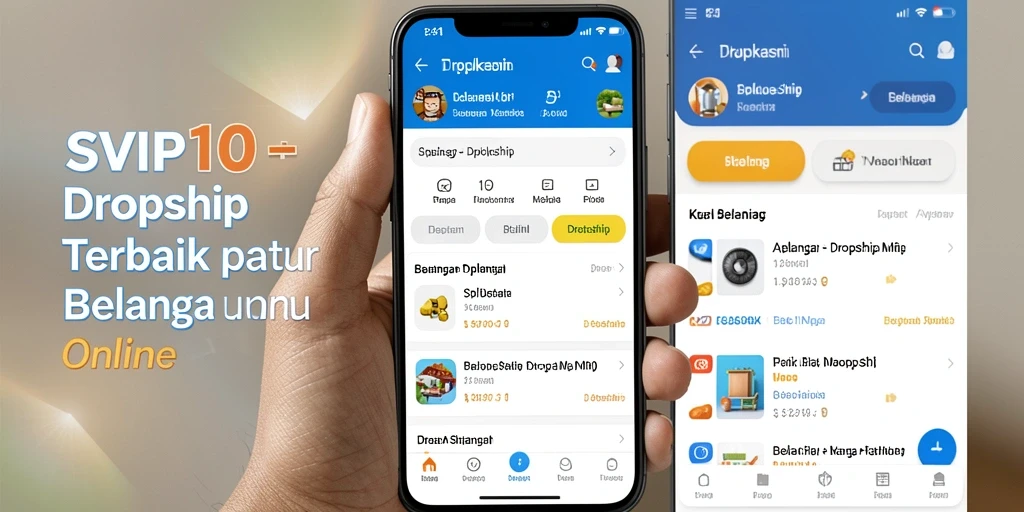 Tampilan antarmuka aplikasi SVIP10 yang intuitif dan menarik.