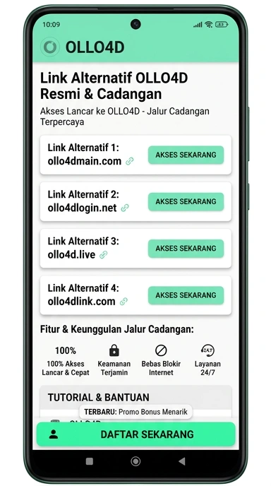 Link Alternatif ollo4d untuk Unduh APK Terbaru